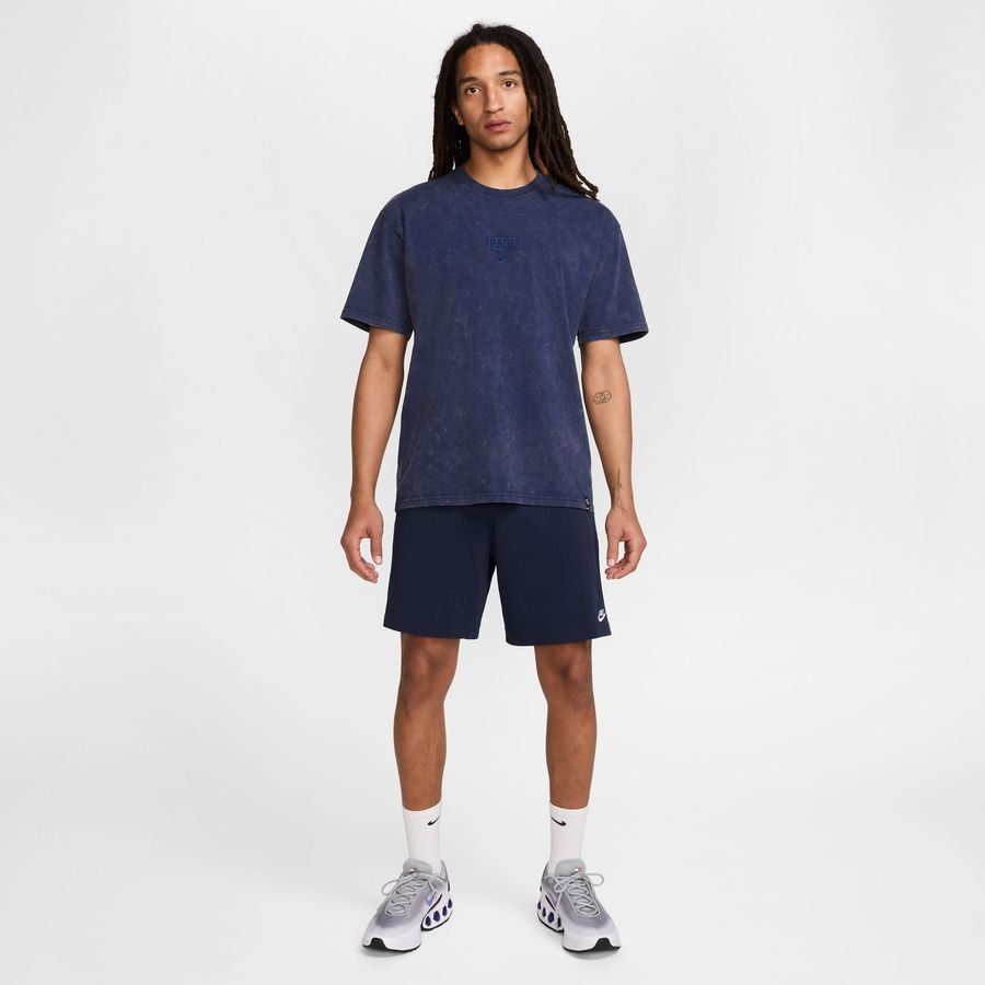 Paris Saint Germain T-Shirt Premium Essentials - Midnight Navy - Men's-SoccerKits Hub | Buy Soccer Jerseys Online